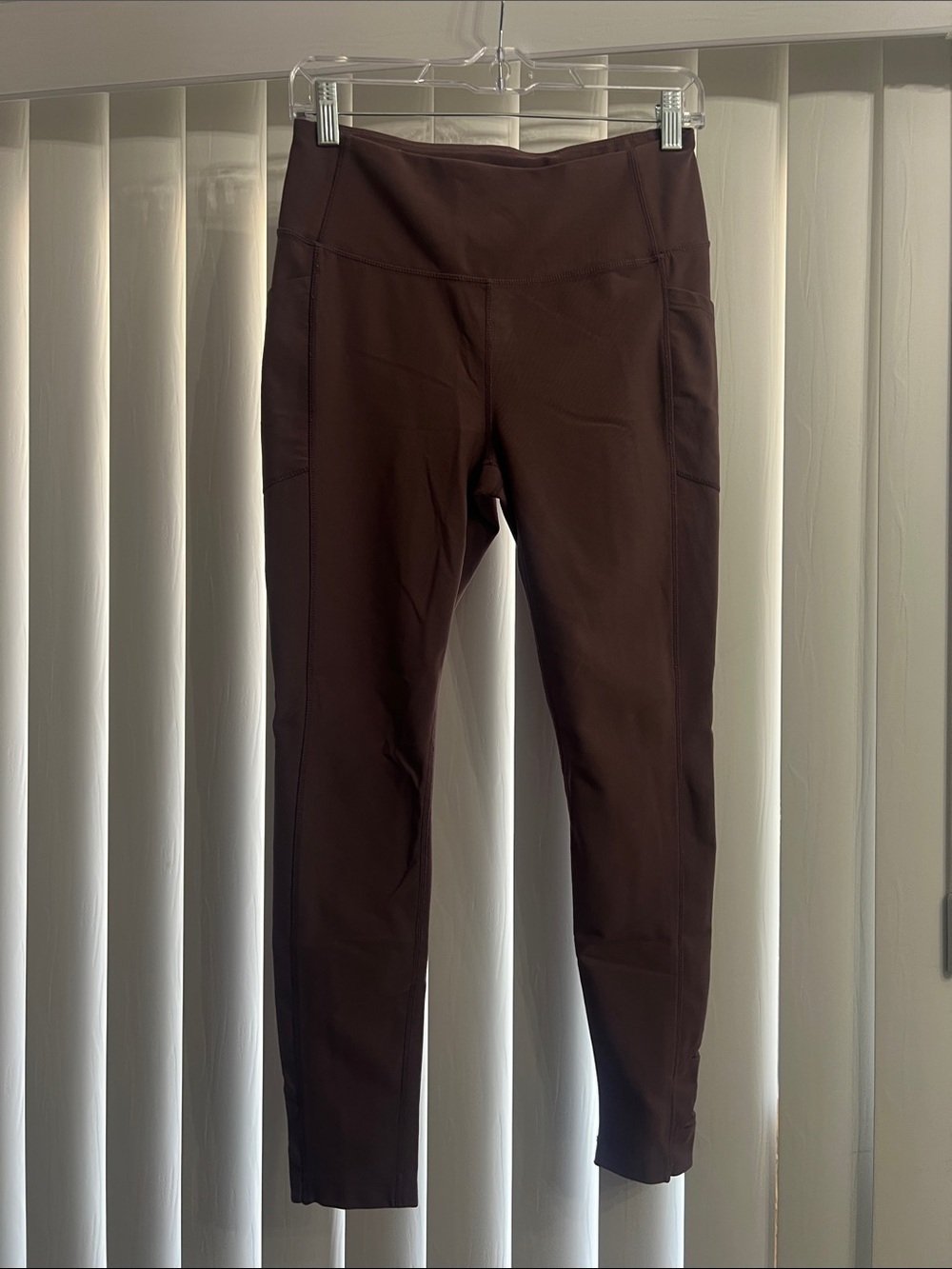 Mondetta Chocolate Brown High-Waist Active Leggings